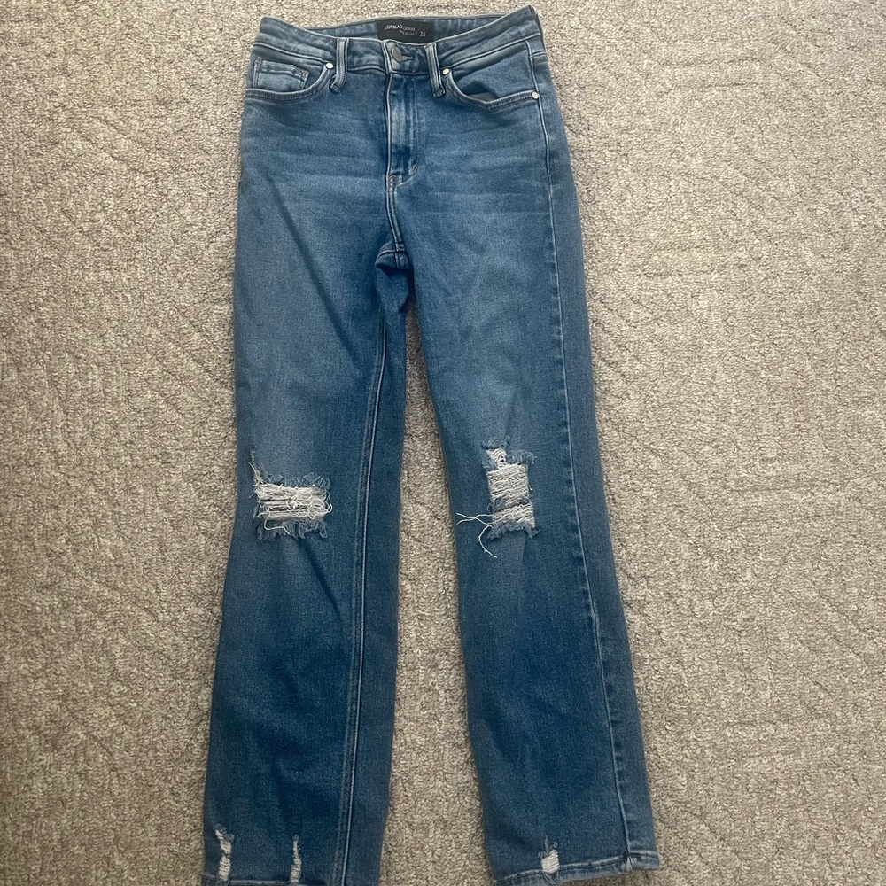 Just Black Destructed Jeans